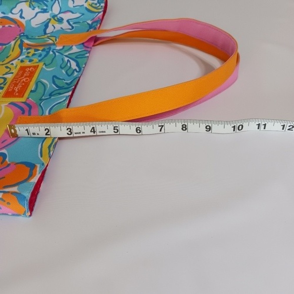 Lilly Pulitzer Estee Lauder Floral Canvas Bag GWP - Picture 7 of 11